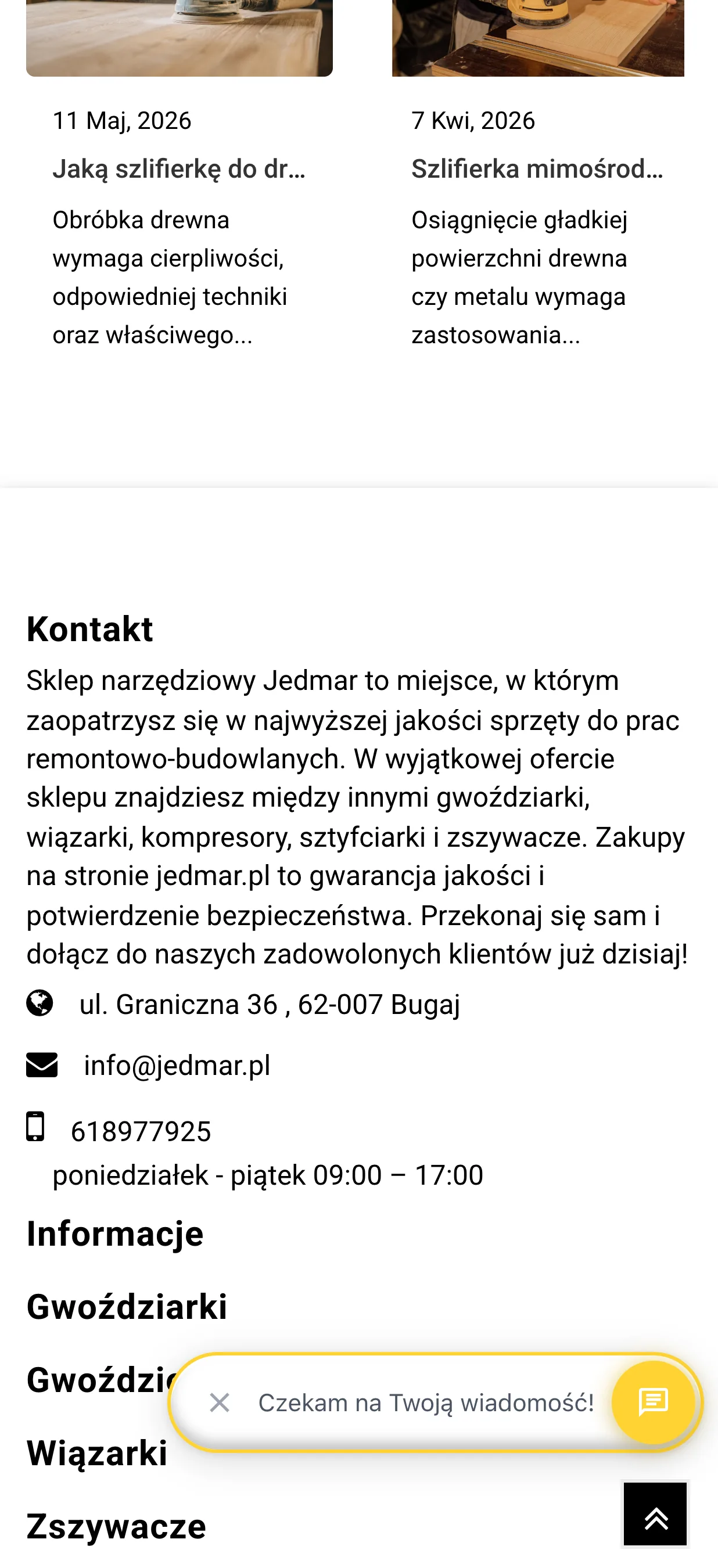Jedmar — ekran aplikacji 2